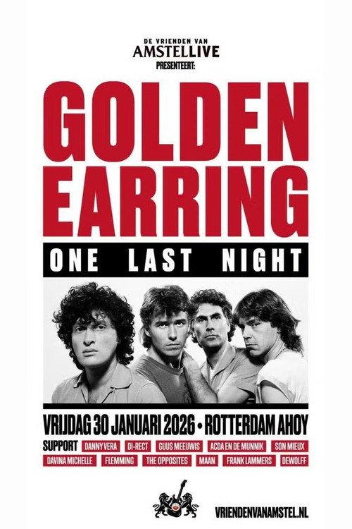 Golden Earring - One Last Night 2026 official movie poster