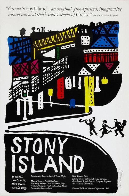 Stony Island 1978 official movie poster