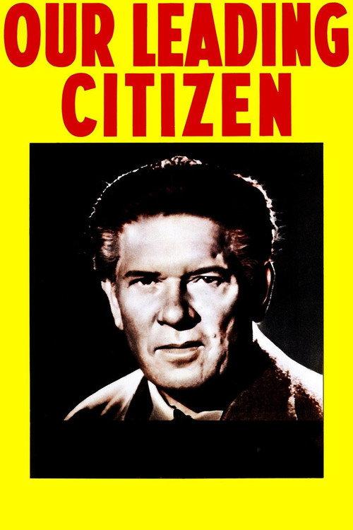 Our Leading Citizen 1939 official movie poster