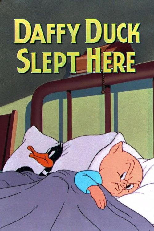 Daffy Duck Slept Here 1948 official movie poster
