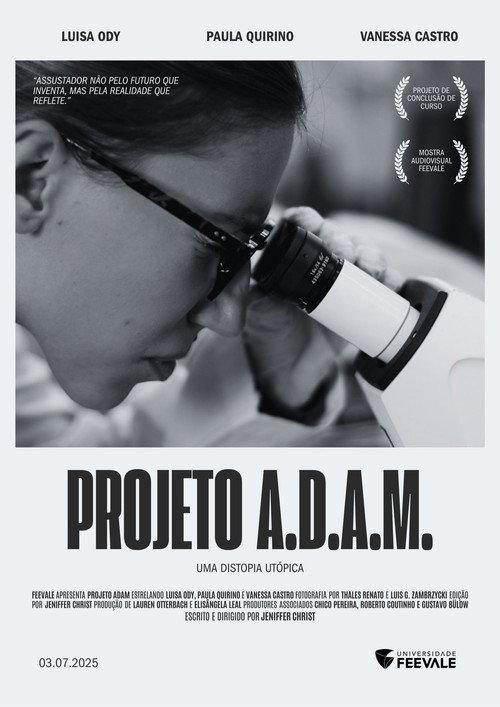Projeto Adam 2025 official movie poster
