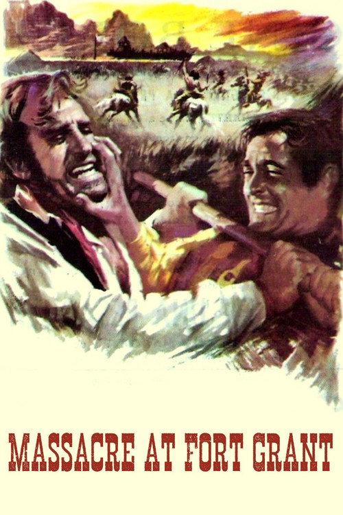 Massacre at Fort Grant 1964 official movie poster