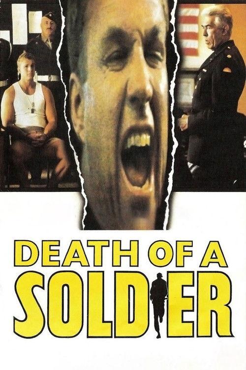 Death of a Soldier 1986 official movie poster