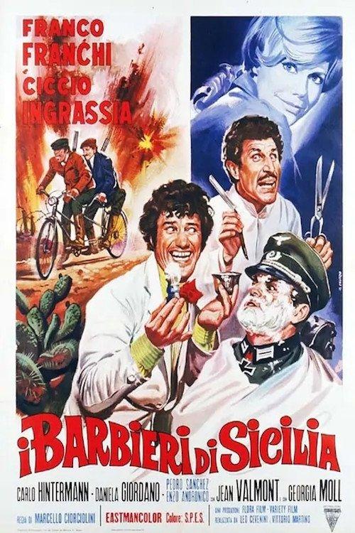 The Sicily Barbers 1967 official movie poster