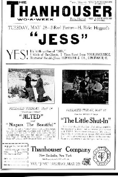 The Little Shut-in 1912 official movie poster