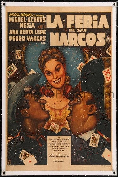 La feria de San Marcos 1958 official movie poster