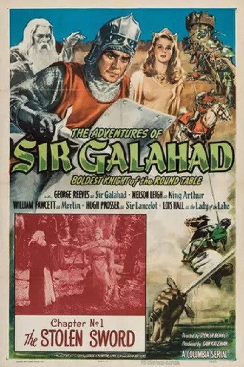 The Adventures of Sir Galahad 1949 official movie poster