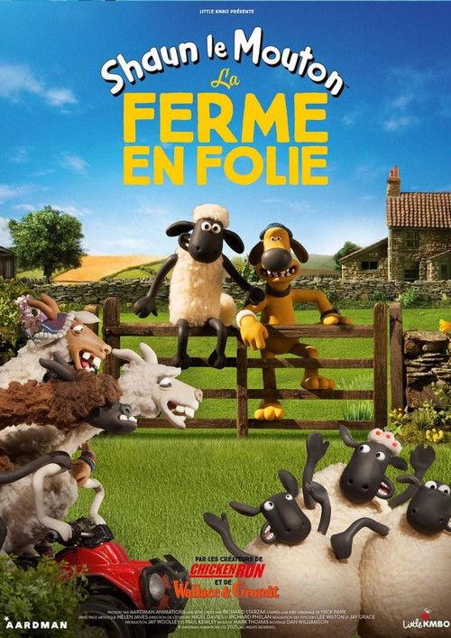 Shaun le mouton, la ferme en folie 2025 official movie poster