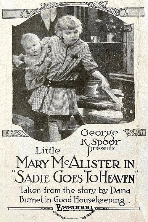 Sadie Goes to Heaven 1917 official movie poster
