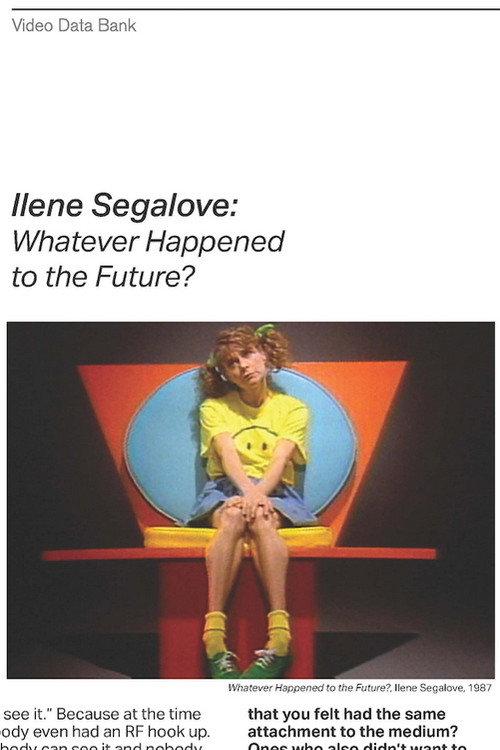 Whatever Happened to the Future? 1987 official movie poster