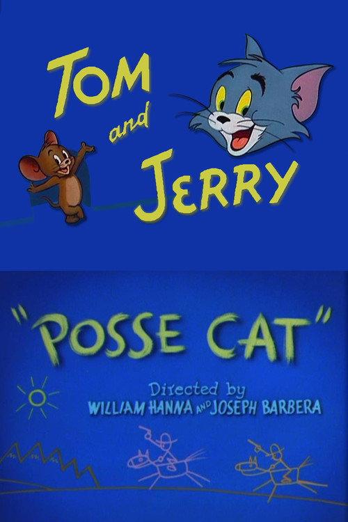 Posse Cat 1954 official movie poster