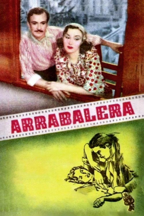Arrabalera 1950 official movie poster