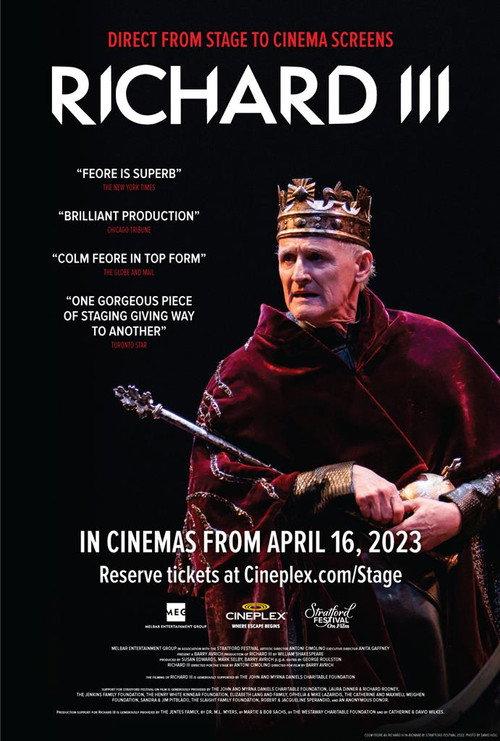 Richard III 2023 official movie poster