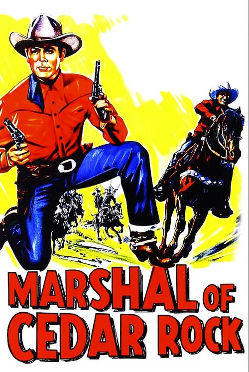 Marshal of Cedar Rock 1953 official movie poster