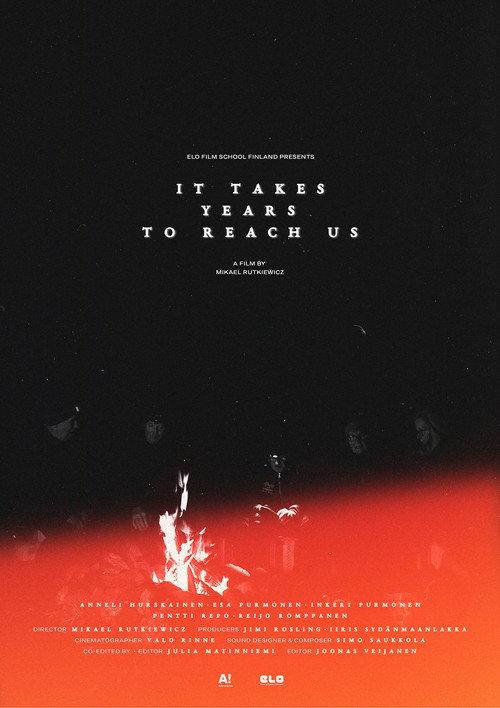It Takes Years to Reach Us 2024 official movie poster