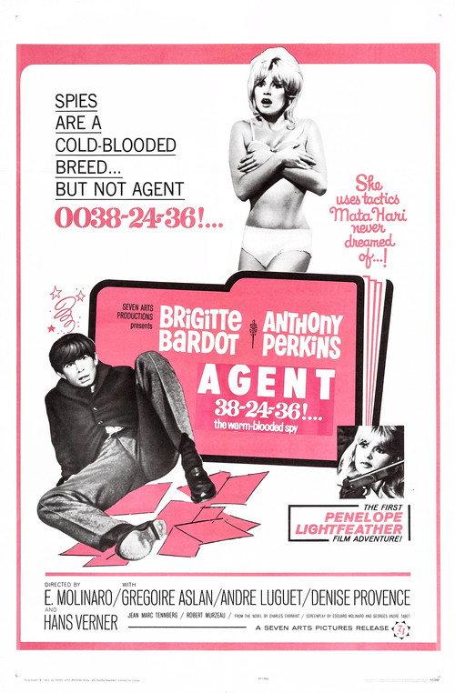 Agent 38-24-36 1964 official movie poster