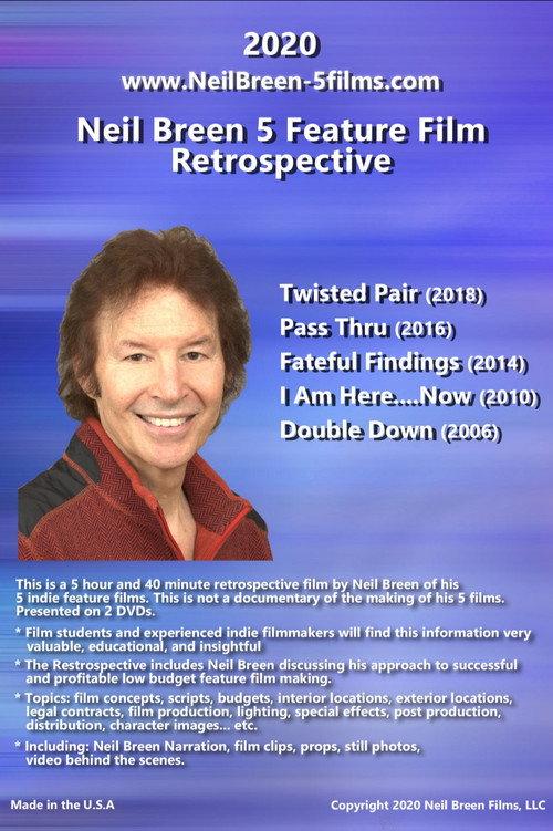 Neil Breen 5 Feature Film Retrospective 2020 official movie poster