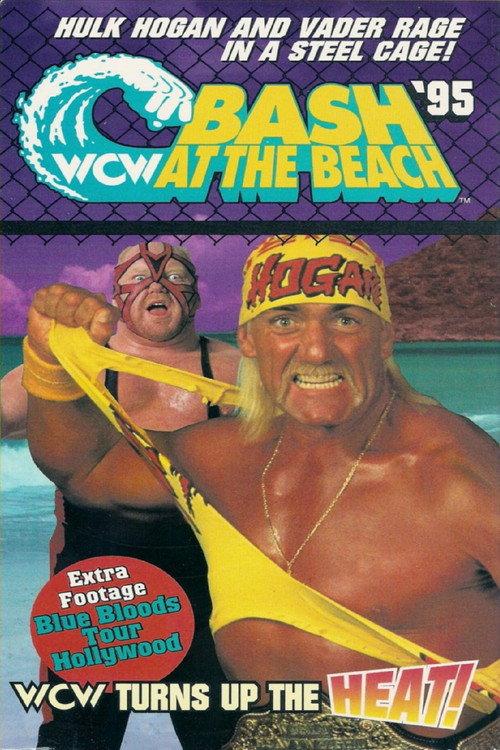 WCW Bash at the Beach 1995 1995 official movie poster