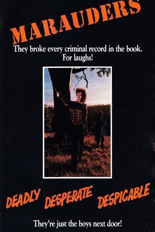 Marauders 1986 official movie poster