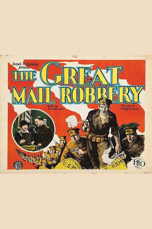 The Great Mail Robbery 1927 official movie poster