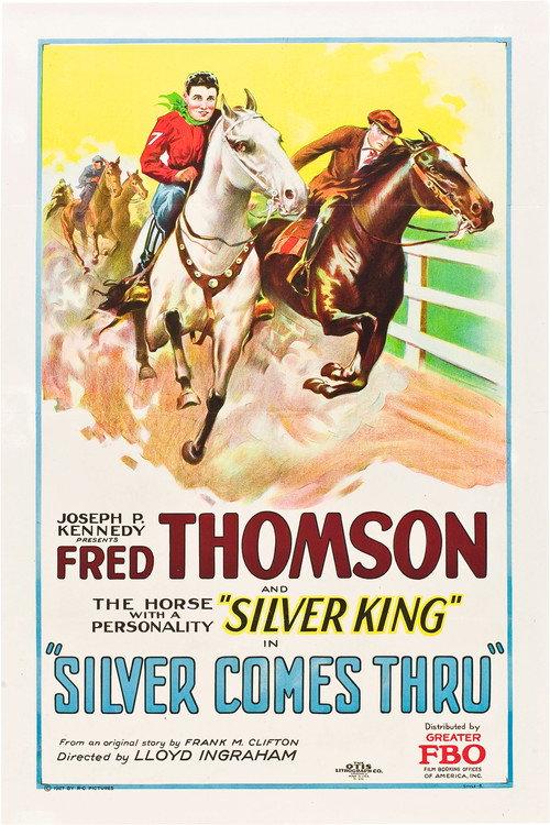 Silver Comes Through 1927 official movie poster