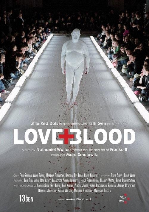 Franko B: Love and Blood 2020 official movie poster