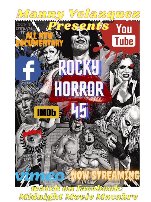 Rocky Horror 45: The Movie 2021 official movie poster