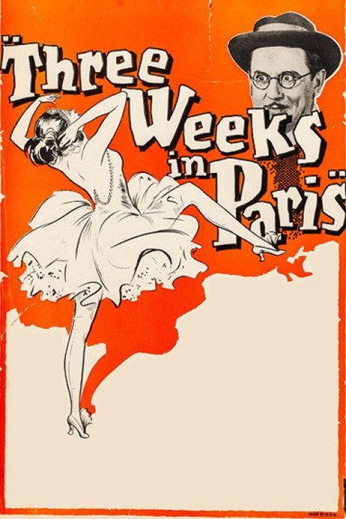 Three Weeks in Paris 1925 official movie poster