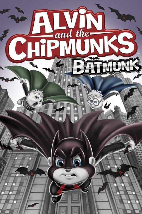 Alvin and the Chipmunks: Batmunk 2012 official movie poster