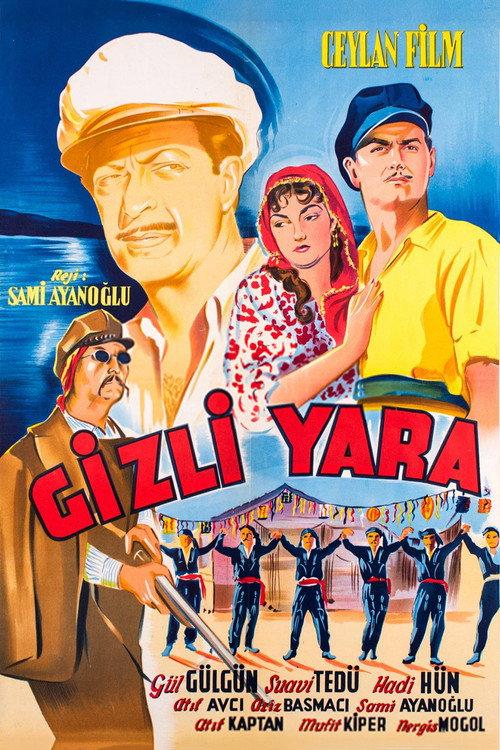 Gizli Yara 1953 official movie poster