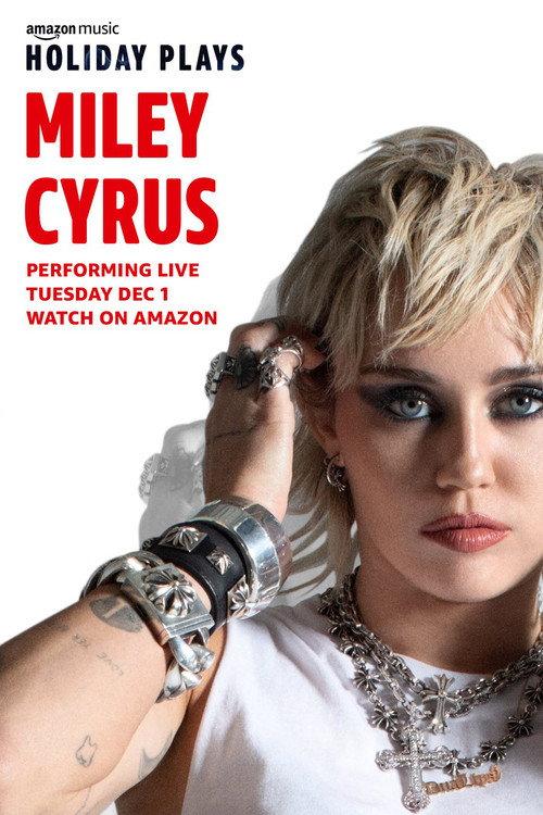 Amazon Music: Holiday Plays - Miley Cyrus 2020 official movie poster