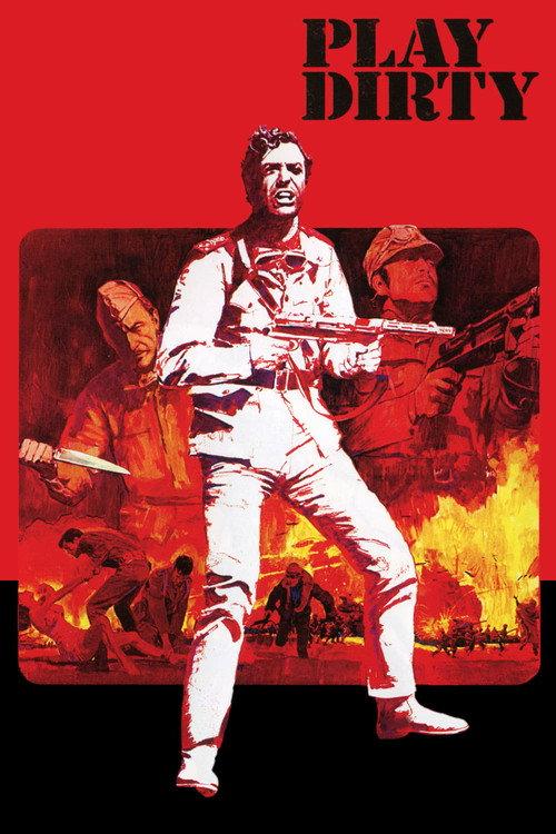 Play Dirty 1969 official movie poster