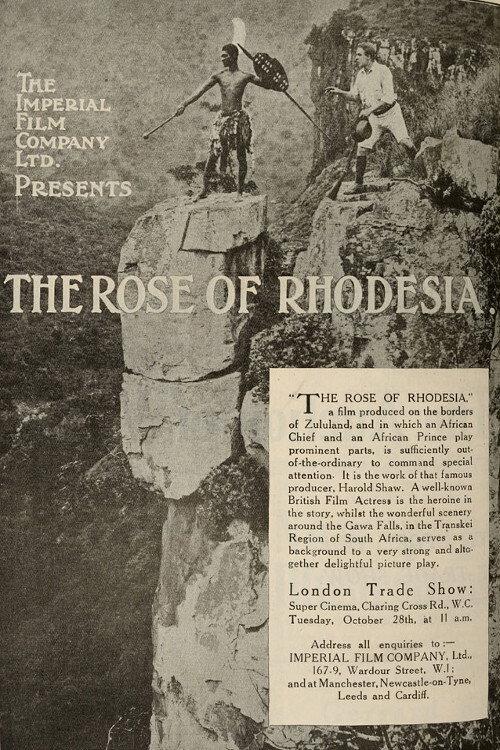 The Rose of Rhodesia 1918 official movie poster