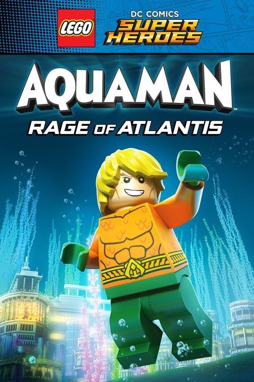 LEGO DC Comics Super Heroes: Aquaman - Rage of Atlantis 2018 official movie poster