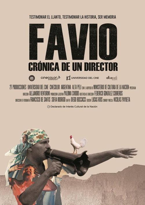 Favio: Chronicle of a Director 2015 official movie poster