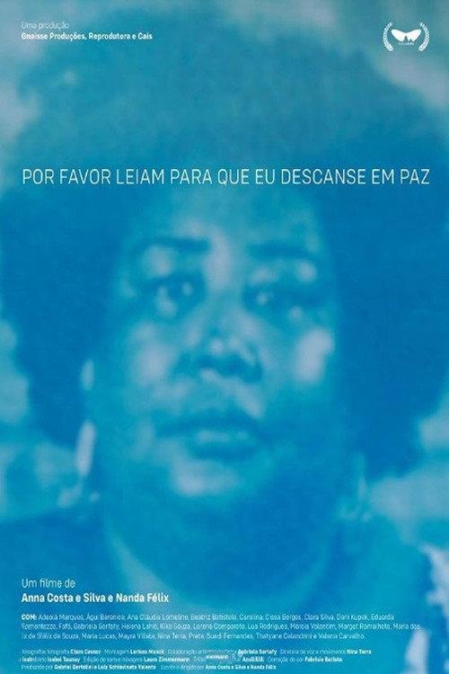 Por Favor Leiam Para Que Eu Descanse Em Paz 2023 official movie poster