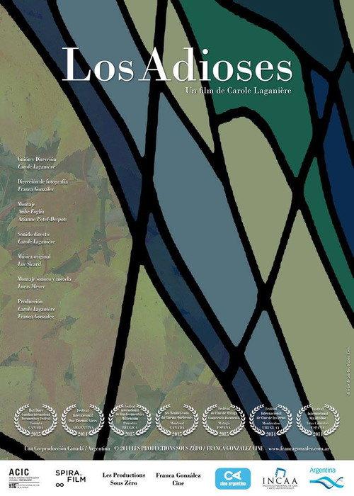 Los adioses 2015 official movie poster
