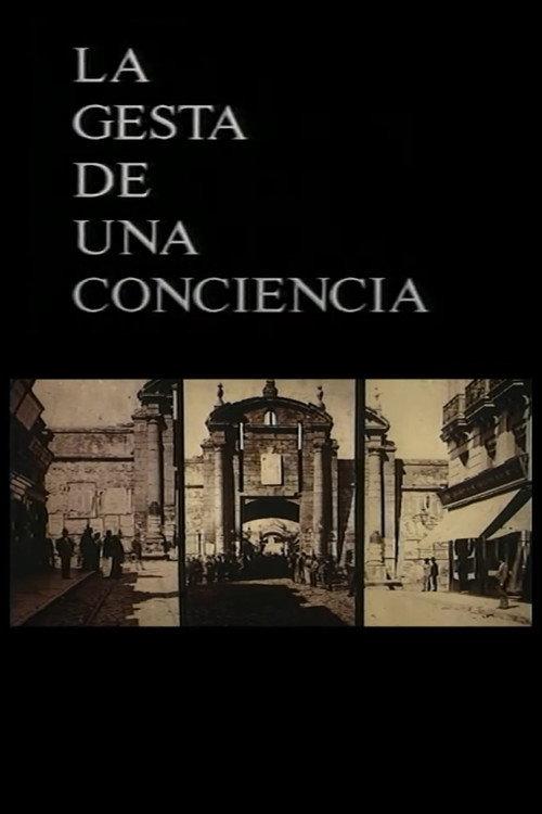 La gesta de una conciencia 1985 official movie poster