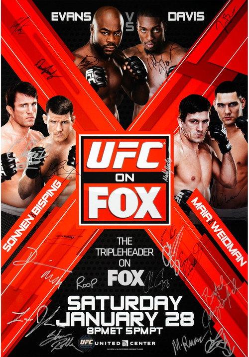 UFC on Fox 2: Evans vs. Davis 2012 official movie poster