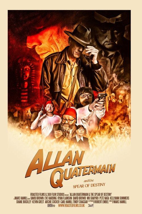 Allan Quatermain and the Spear of Destiny 2023 official movie poster