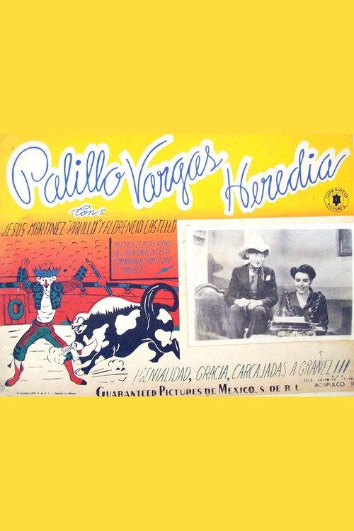 Palillo Vargas Heredia 1945 official movie poster