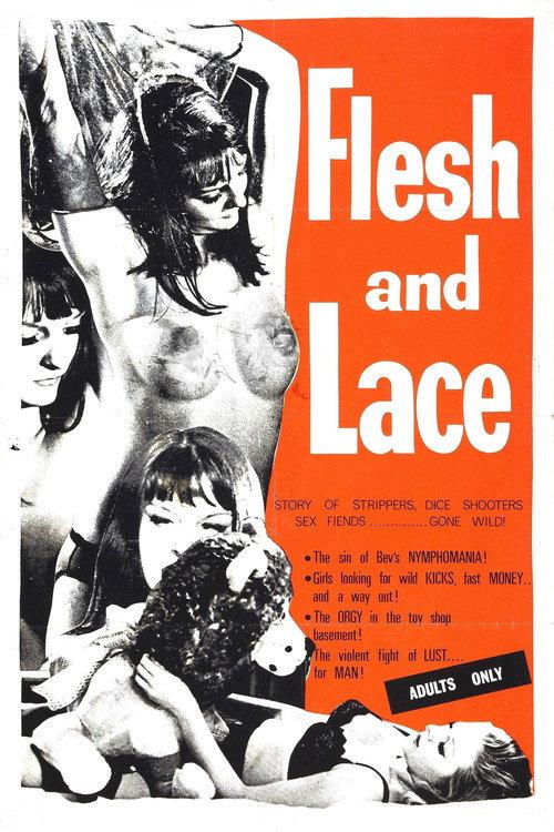 Flesh and Lace 1965 official movie poster