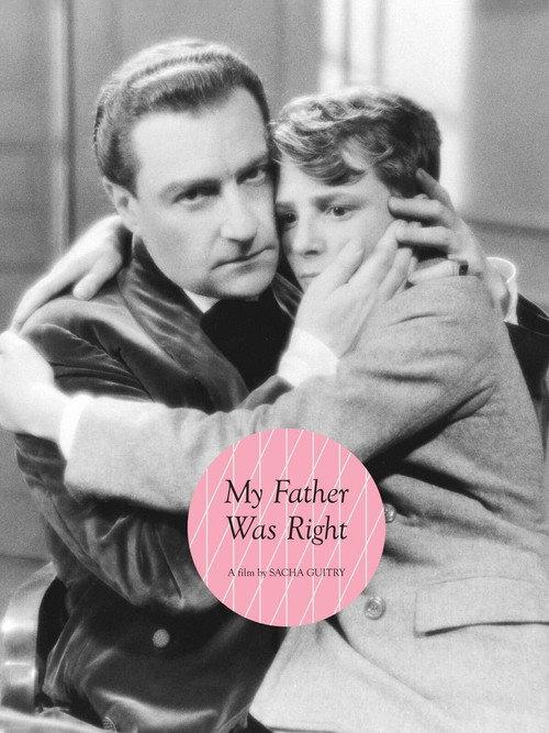 My Father Was Right 1936 official movie poster