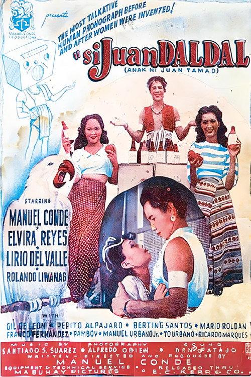 Si Juan Daldal: Anak ni Juan Tamad 1948 official movie poster