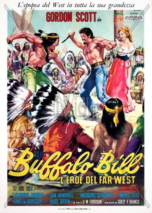 L'Attaque de Fort Adams (Une aventure de Buffalo Bill) 1965 official movie poster