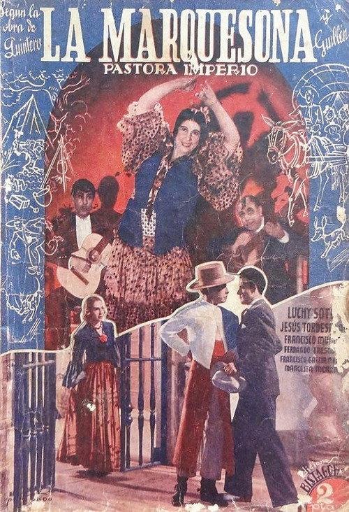 La marquesona 1940 official movie poster