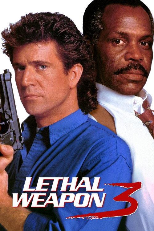 Lethal Weapon 3 1992 official movie poster
