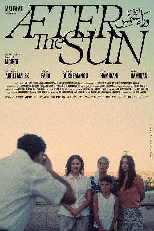 After the Sun 2024 official movie poster
