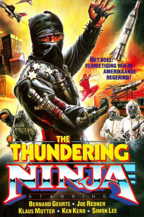 The Thundering Ninja 1987 official movie poster