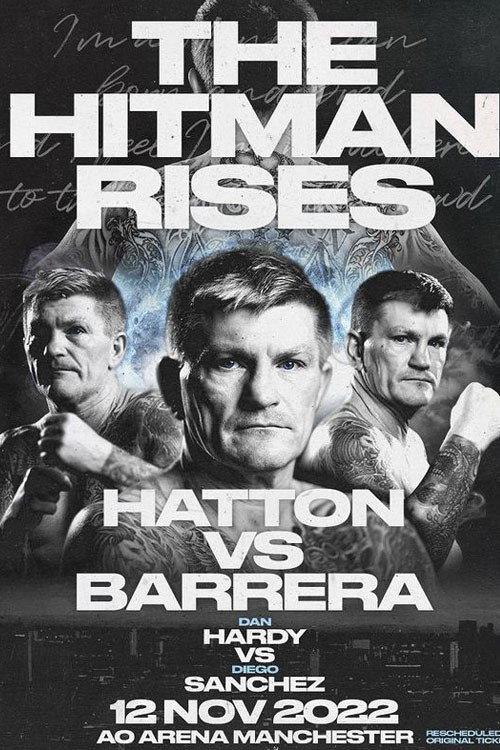 Ricky Hatton vs Marco Antonio Barrera 2022 official movie poster